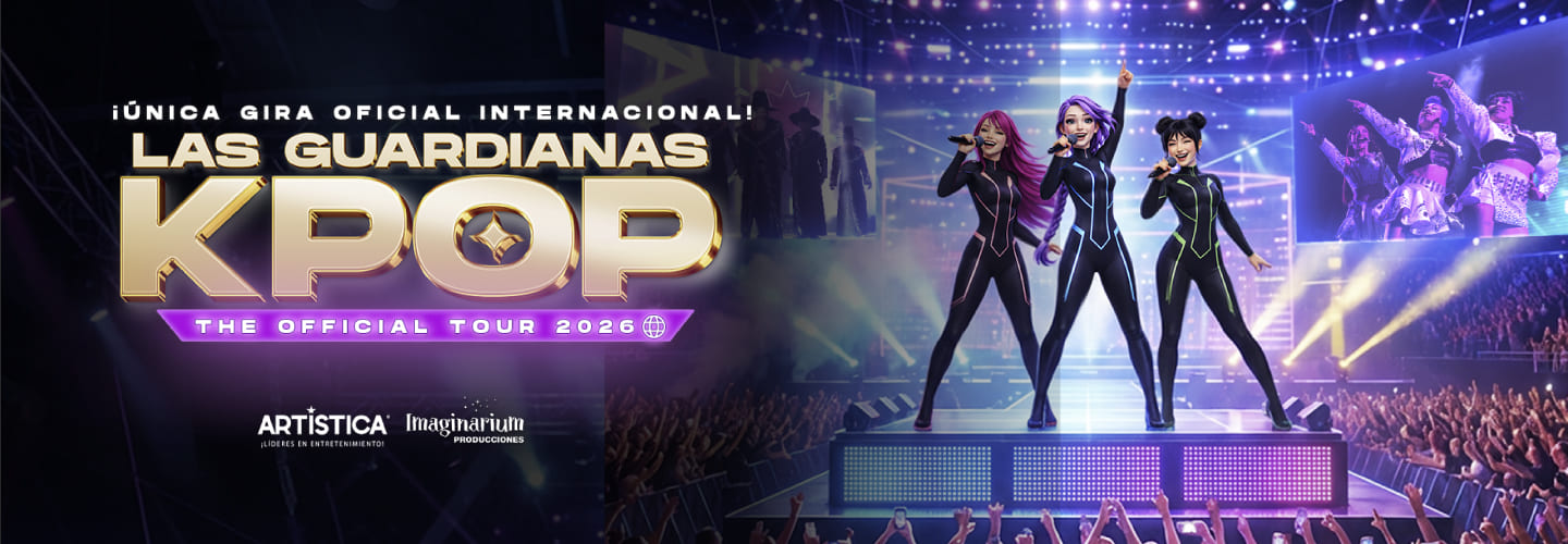 LAS GUARDIANAS KPOP, THE OFFICIAL TOUR 2026