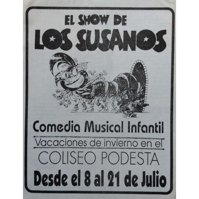 "Los Susanos son el show 1991"