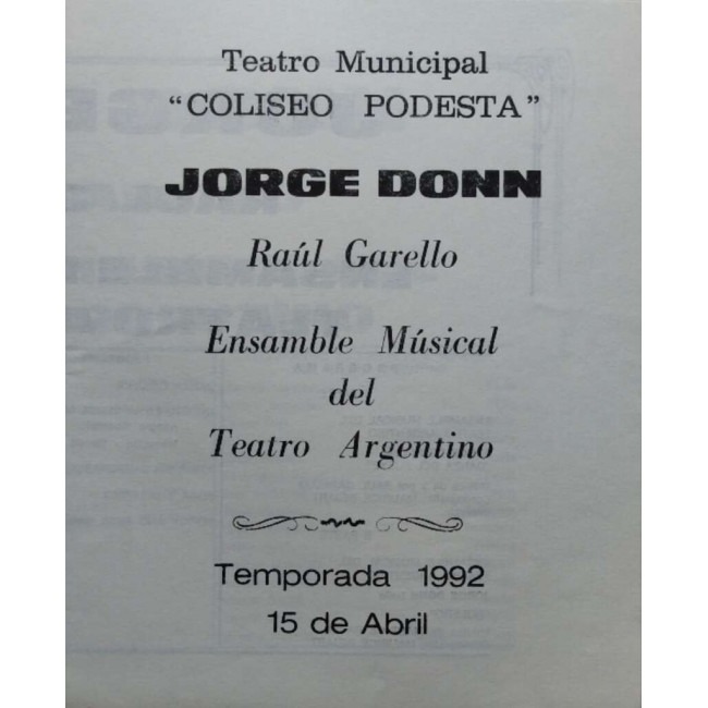 "Jorge Donn"