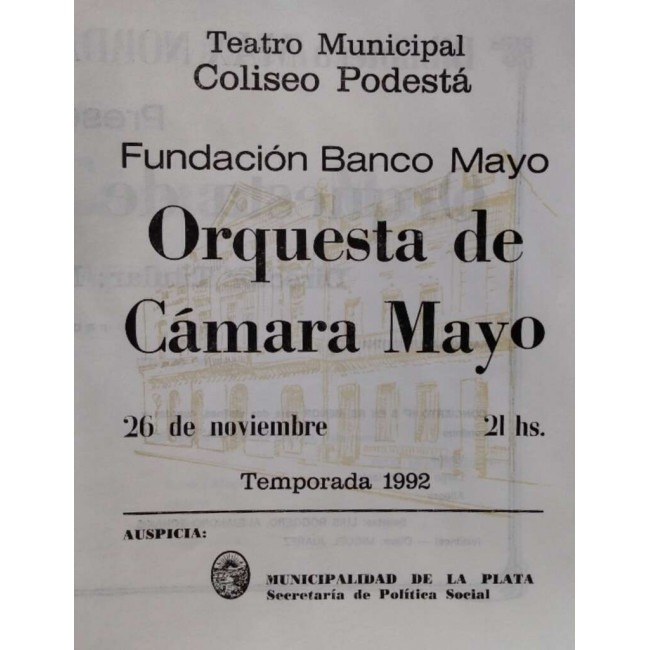 Orquesta de Cámara Mayo