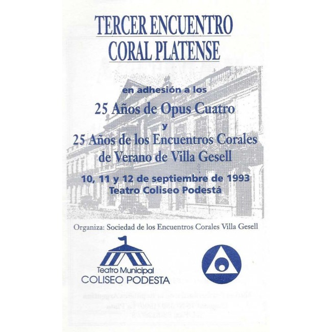 3º Encuentro Coral Platense