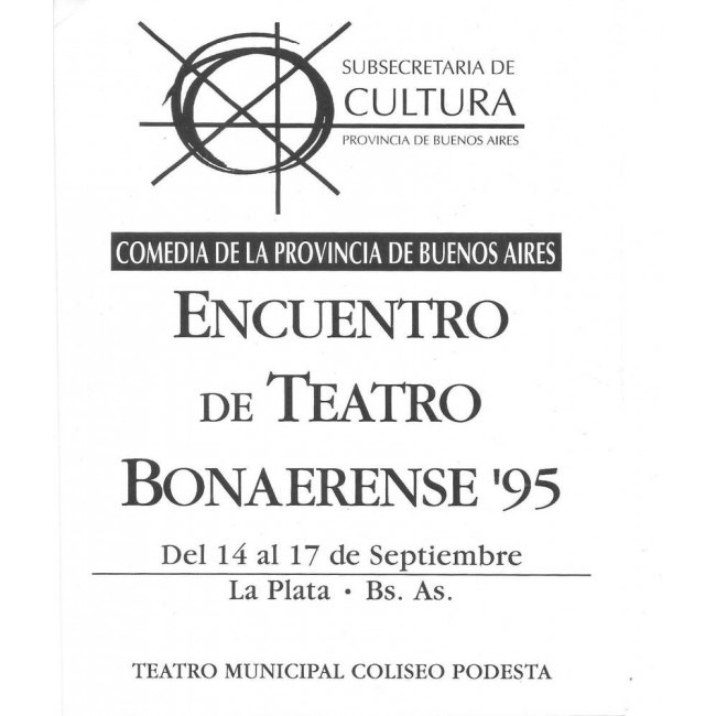 Encuentro de Teatro Bonaerense ´95
