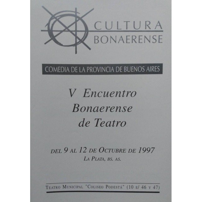 V Encuentro Bonaerense de Teatro