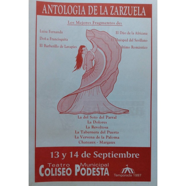 "Antologia de la Zarzuela"