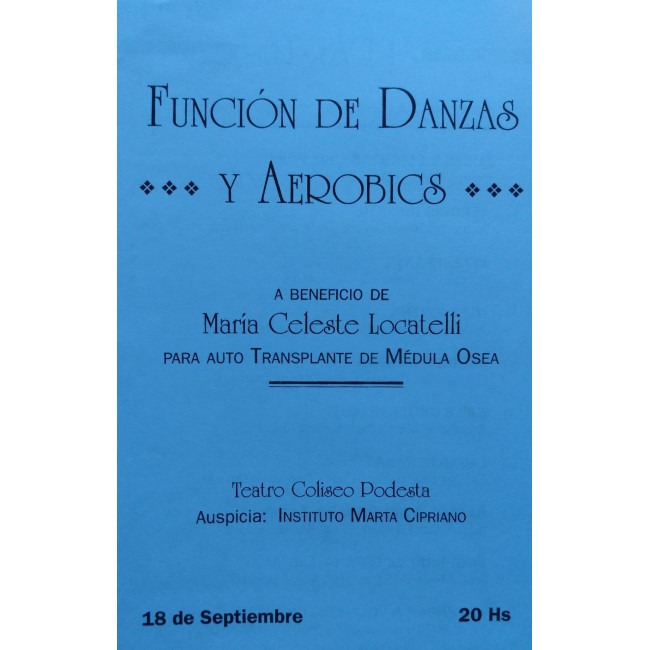 Festival de danzas y aerobics