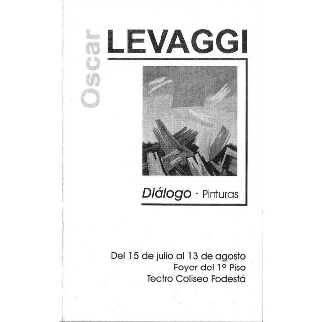 Exposición de  Oscar Levaggi