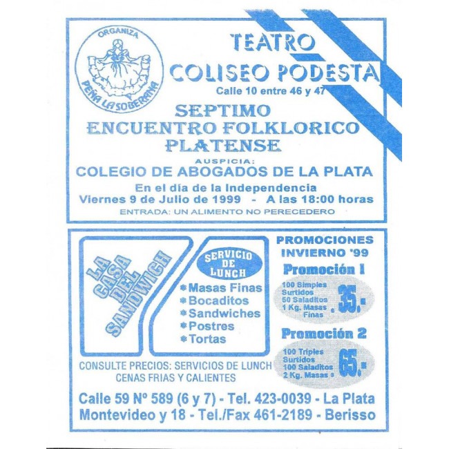 Septimo Encuentro Folklorico Platense