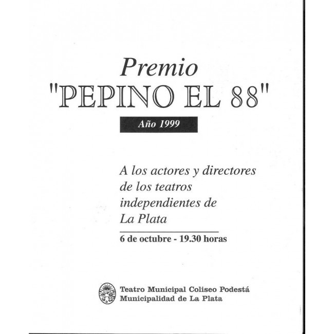 Premios Pepino El 88