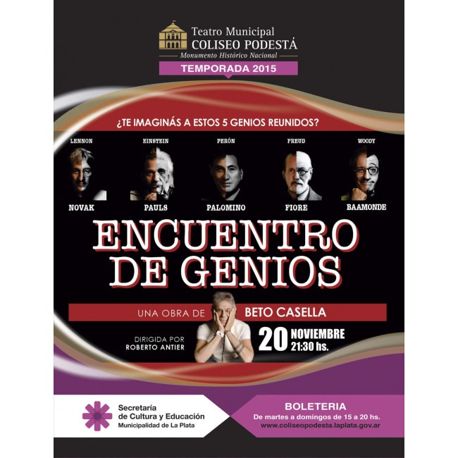 Encuentro de genios