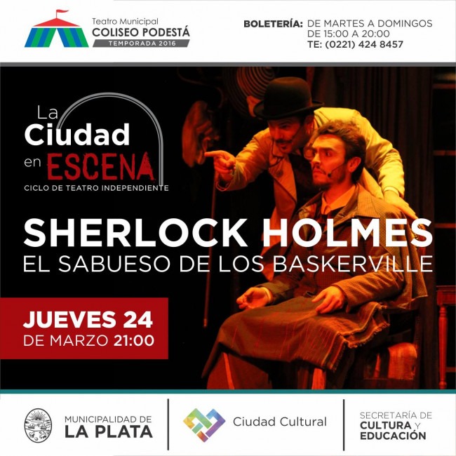 Ciclo Ciudad en Escena. Sherlock Homes, el sabueso de los Baskerville