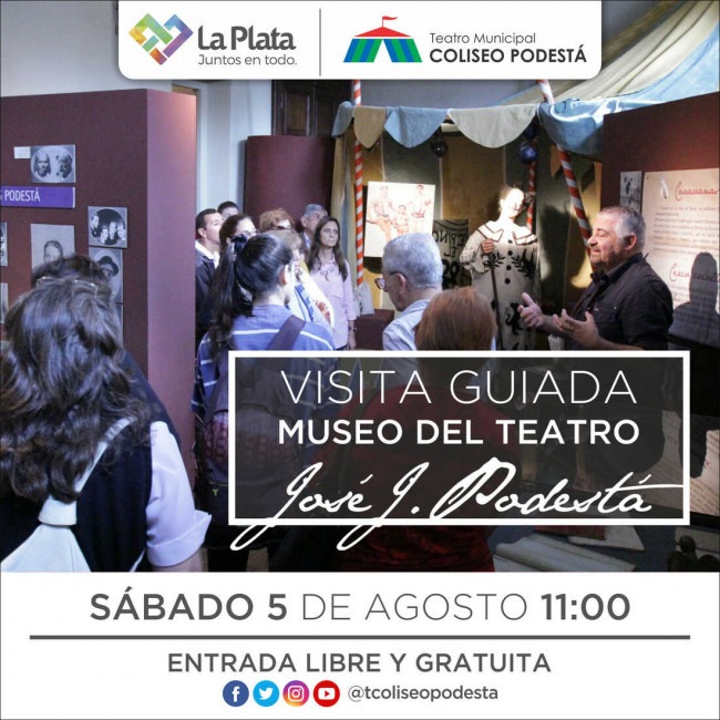 Visita guiada al Museo del Teatro José Juan Podestá