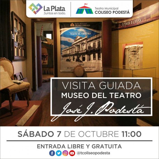 Visita guiada al Museo del Teatro José Juan Podestá