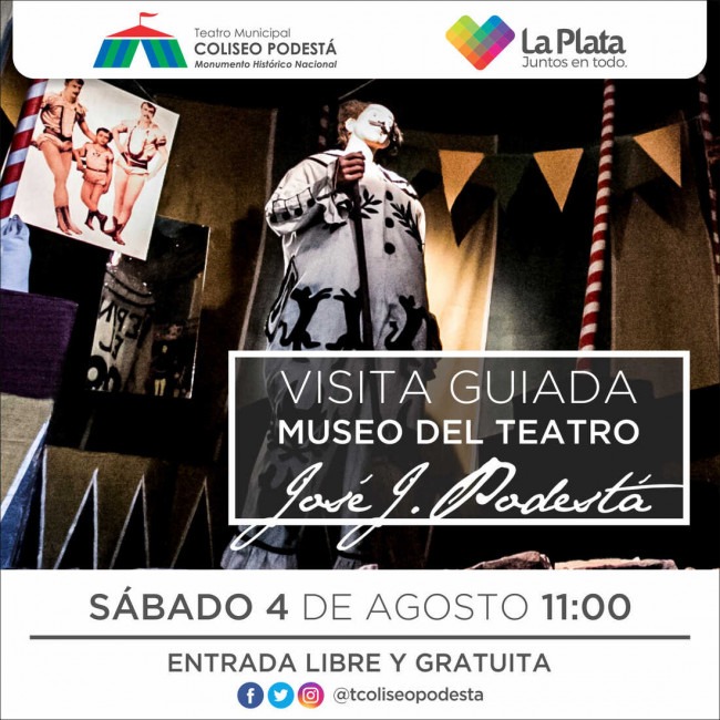 Visita guiada al Museo del Teatro José Juan Podestá