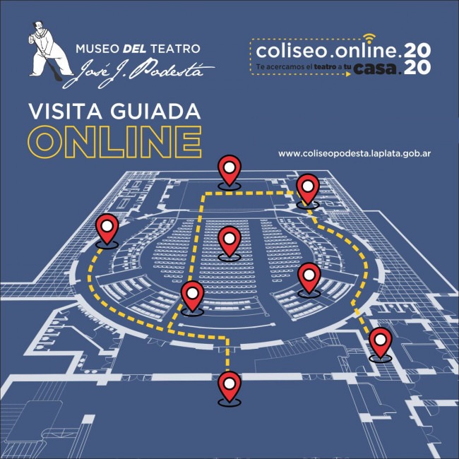 Vuelven las visitas guiadas al Museo del Teatro Municipal Coliseo Podestá Vuelven las visitas guiadas al Museo del Teatro Municipal Coliseo Podestá