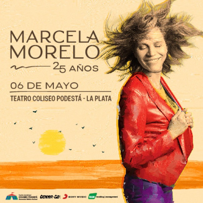 Marcela Morelo festeja sus 25 años de carrera