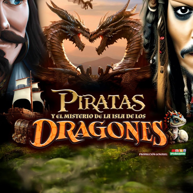 Piratas y el misterio de la isla de los dragones