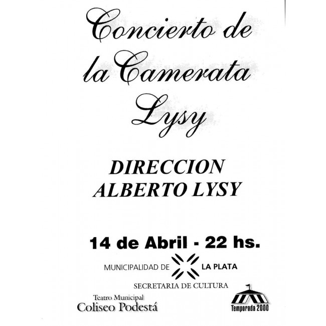 Concierto de la Camerata Lysy
