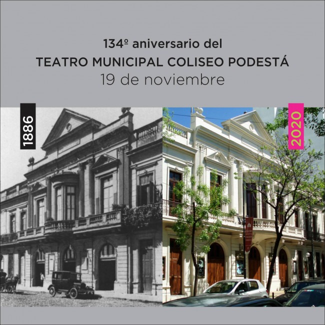 134° Aniversario del Teatro Municipal Coliseo Podestá