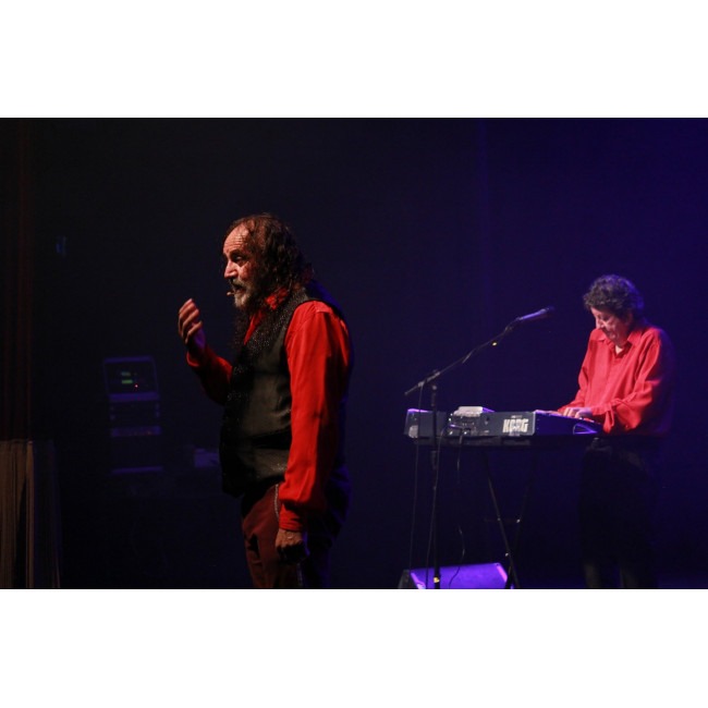 Cacho Garay se reencontró con el público platense