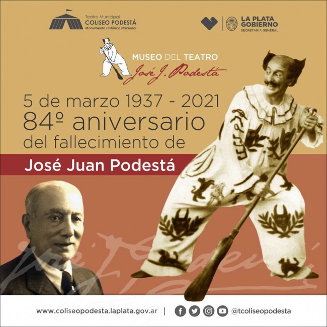 Recordamos al artista uruguayo José Juan Podestá en el 84° aniversario de su fallecimiento.