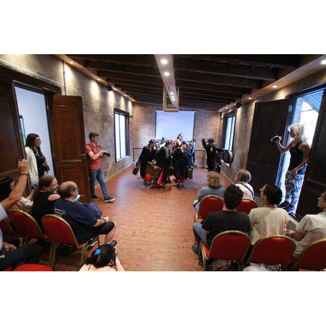 Se presentó el libro “Teatro Municipal Coliseo Podestá, en cuna de arena” y  se inauguró la puesta en valor de la Sala de Banderas