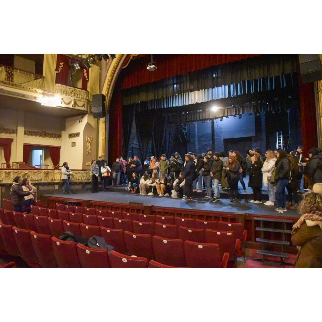 El Coliseo Podestá recibió la visita de más de 100 estudiantes secundarios de la provincia de Buenos Aires