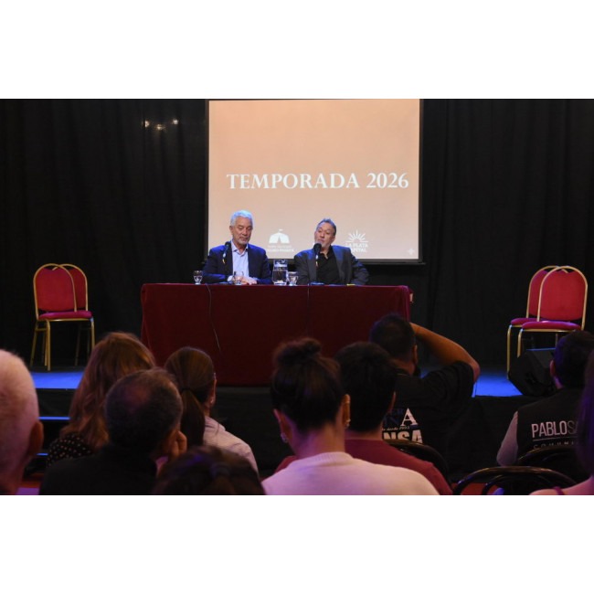 Presentación De La Temporada Y De La Segunda Etapa De Intervenciones En El Teatro Coliseo Podestá