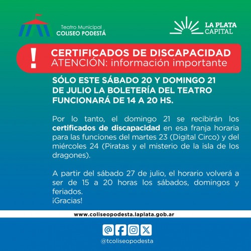 Certificados Discapacidad