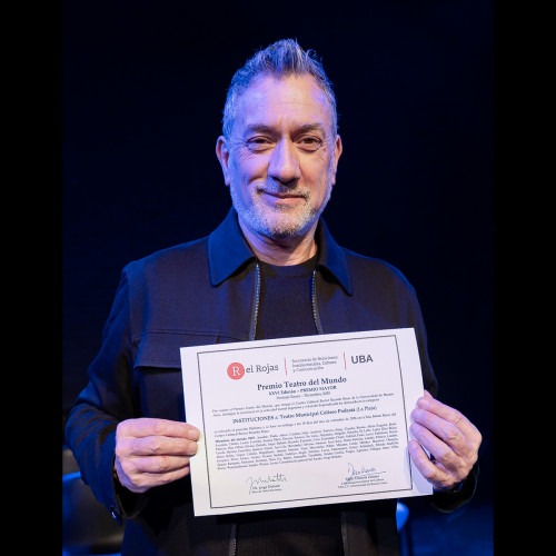 El Teatro Municipal Coliseo Podestá de La Plata fue distinguido por primera vez con el Premio Teatro del Mundo en su 26ª edición