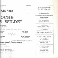 "La noche de Oscar Wilde"