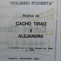 Cacho Tirao y Alejandra