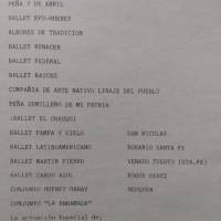 1º Encuentro de la Danza y el Folklore "La Plata 92"