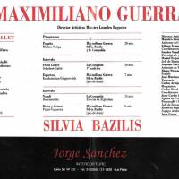 Maximiliano Guerra, el Jovenballte y Silvia Bazilis