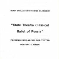 "Ballet State Theatre Classical of Russia"