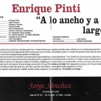"A lo ancho y a lo largo"
