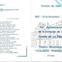 Velada de Gala - Aniversario de la Ciudad