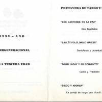 "Primavera de Tango y Folklore"