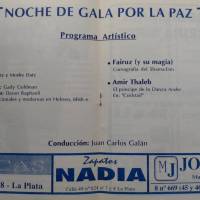 "Noche gala por la paz"