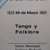 Velada de Gala: Tango y Folklore