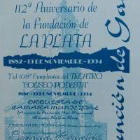 Gala Aniversario de la ciudad y del teatro