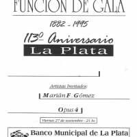 Función de Gala -113ºAniversario La Plata
