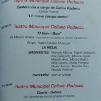 1º Festival Nacional de Investigacion Teatral
