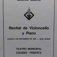 Recital de Violoncello y Piano