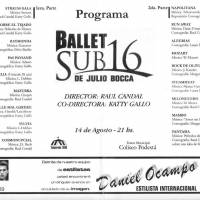 Ballet sub16 de Julio Boca