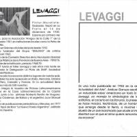 Exposición de  Oscar Levaggi