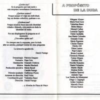 "A propósito de la duda"
