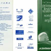 1º festival de teatro de sordos de la Argentina
