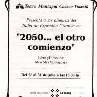 "2050... El otro comienzo"