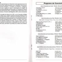 60º Aniversario del Coro Universitario-IX Festival Argentino de Coros Universitarios