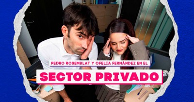 Pedro Rosemblat y Ofelia Fernández en el SECTOR PRIVADO